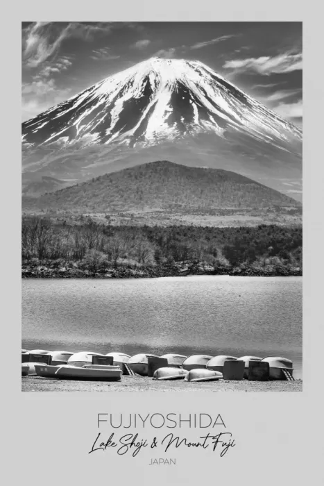 Viola, Melanie: Im Fokus: Der Fuji-See mit dem majestätischen Berg Fuji