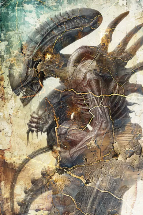 Kulik, Rafal: Art Alien Xénomorphe Vintage 31