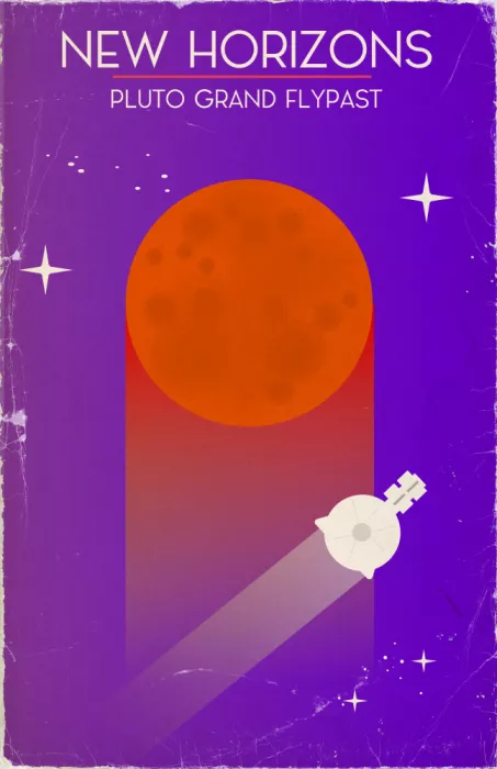 Nicholas: New Horizons Pluto Flyby Space Art