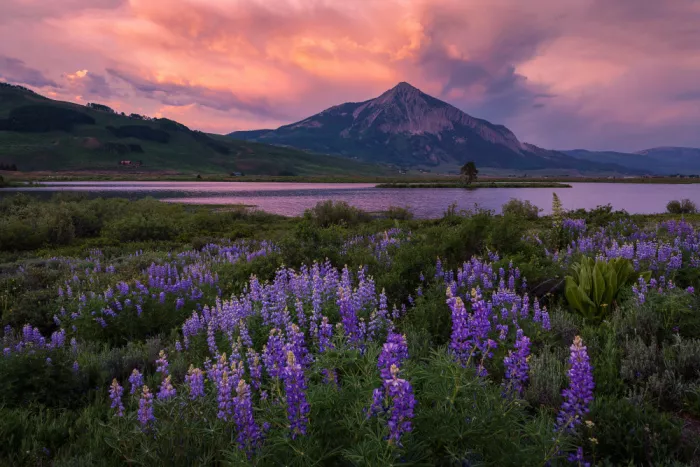 Xu, Mei: Tramonto a Crested Butte
