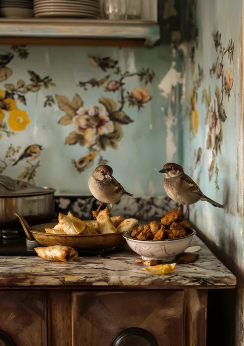Rahner, Niky: Sparrow Snack Time