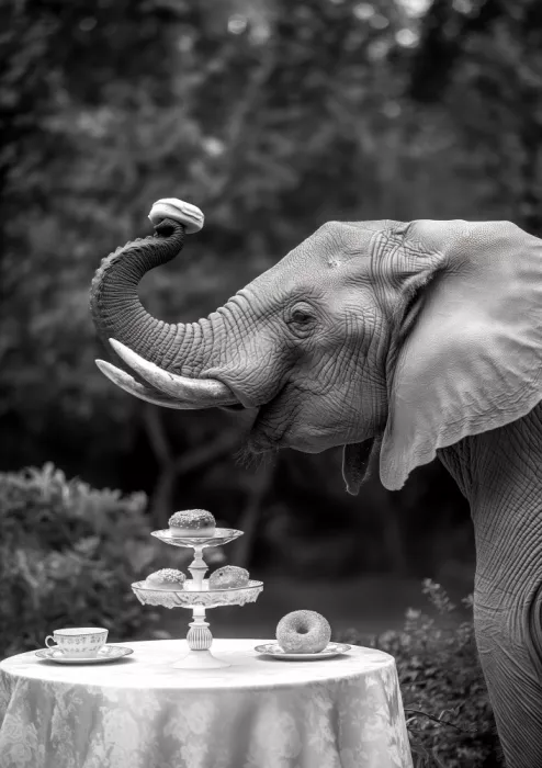 Rahner, Niky: Elephant’s Afternoon Tea