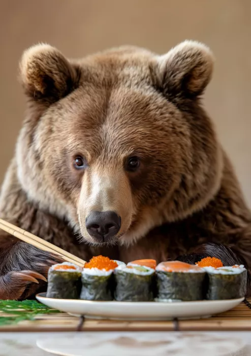 Rahner, Niky: Medvědí sushi hostina