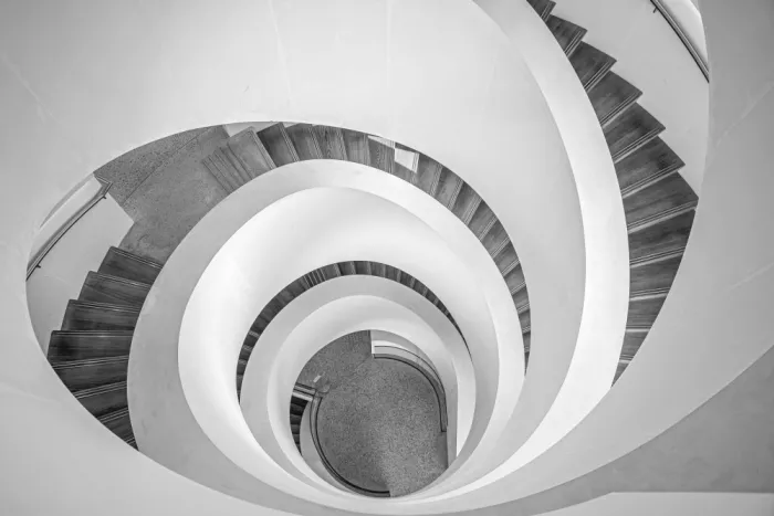 Zimmermann, Urs: Spirálové schodiště