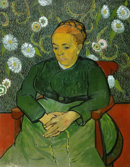Gogh, Vincent van: Portrét Madame Roulin