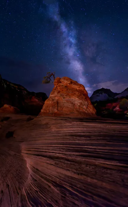 Fischer, Jie: Die Milchstraße im Zion-Nationalpark