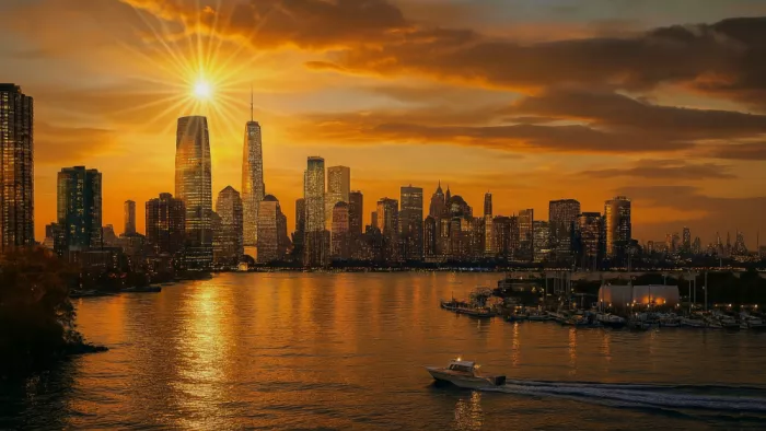 Shpyek, Olexandr: Urban sunset