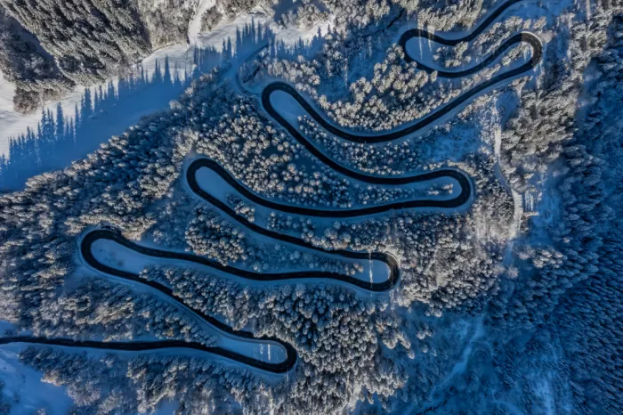 BALANTIC, PETER: Winter road