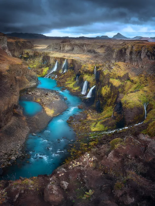 Ciria, Sánchez Javier: Blauer Fluss