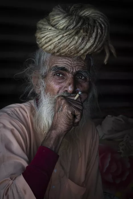 Molina, Elena: Sadhu in Prayagraj, Allahabad