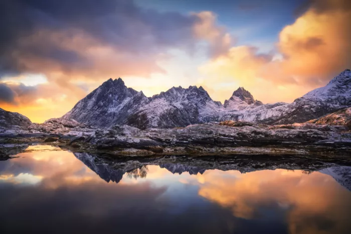 Joanaduenas: Nádherný východ slunce v norském fjordu 7R6934