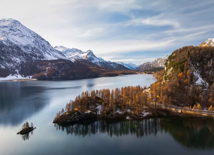 Marcel, Streiff: Lago di Sils, Engadin