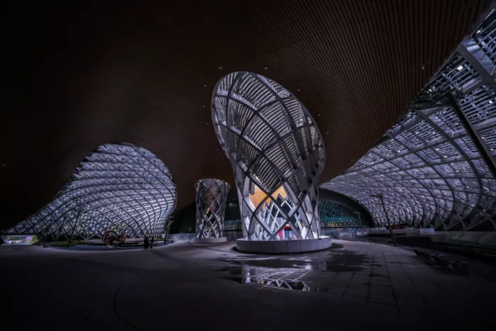 Liu, Ren Raymond: Hangzhou Natatoriums of Olympic Sports Center
