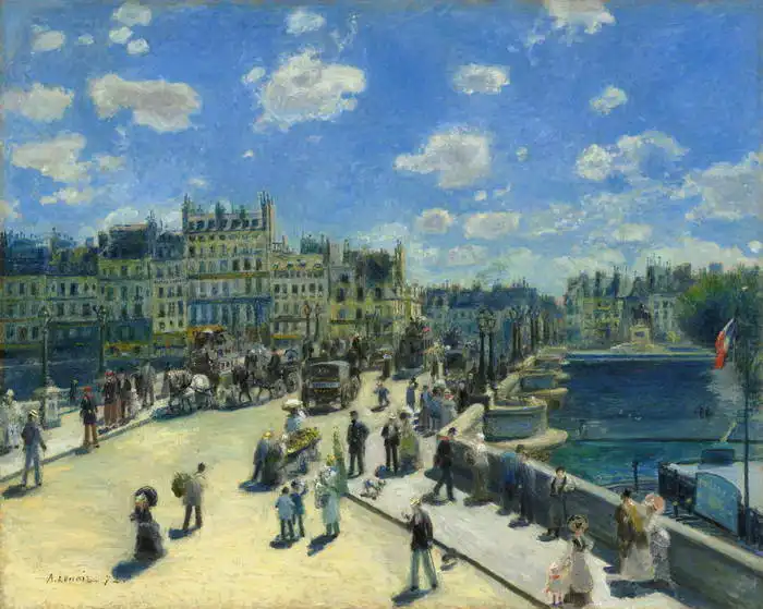 Renoir, Auguste: Pont Neuf, Paříž