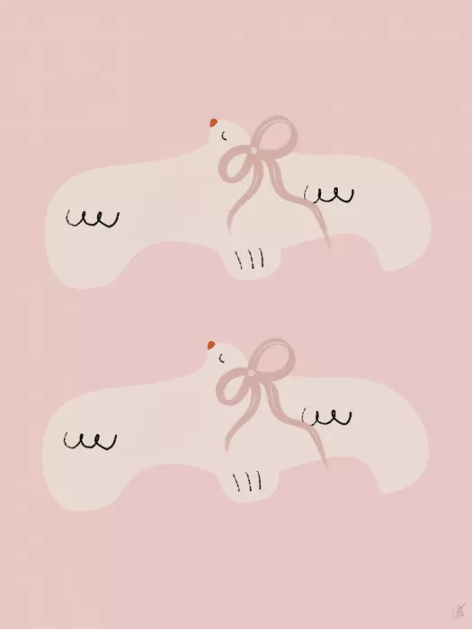 Volfova, Anne-Marie: Oiseaux pastel rose