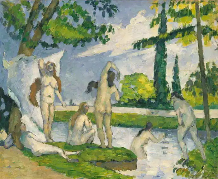 Cézanne, Paul: Koupel