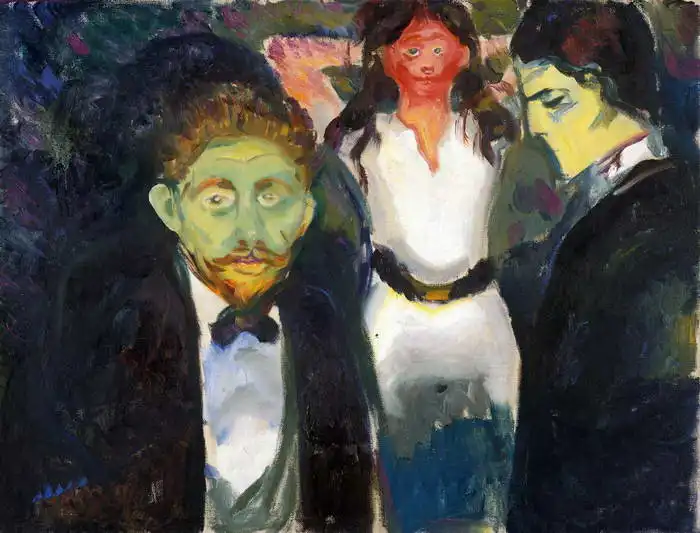 Munch, Edward: Jealousy