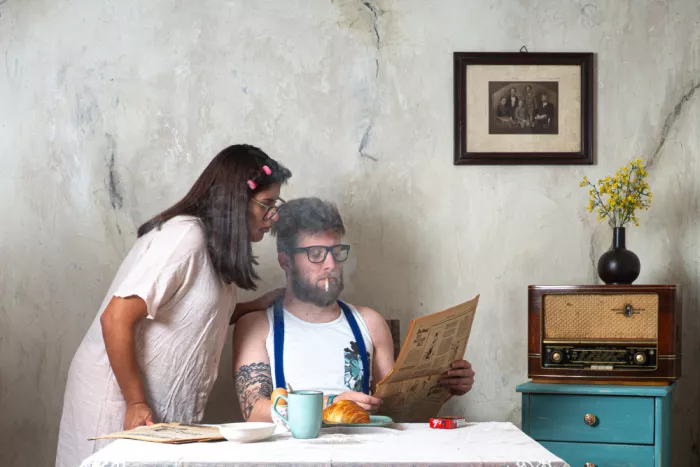 Franke, Ruth: Mia moglie, io e le notizie