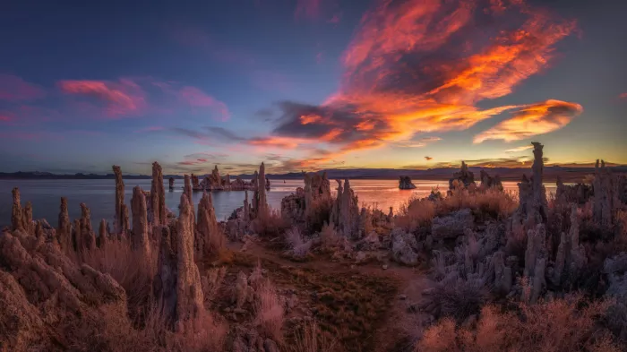 Xu, Mei: Mono Lake při východu slunce