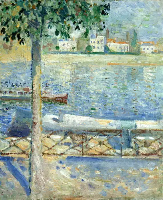 Munch, Edward: Seina v Saint-Cloud