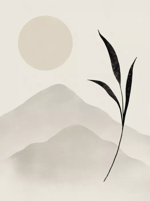 Dean, Little: Scène de montagne minimaliste