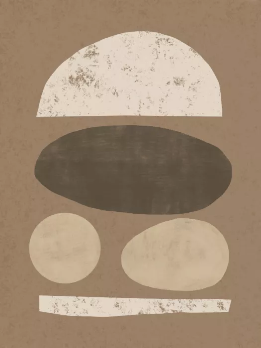 Dean, Little: Composition géométrique grunge terreuse
