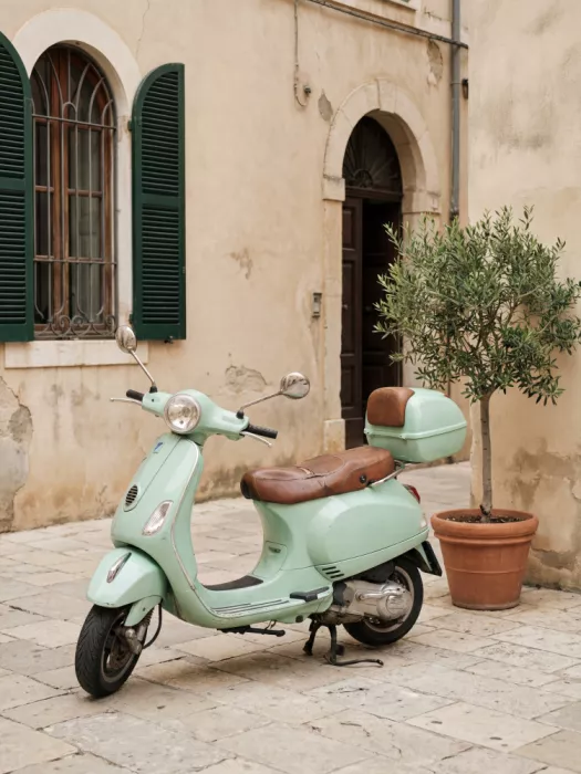 Magnusson, Andreas: Vespa in Italien