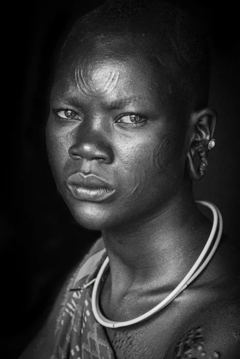 Molina, Elena: Suri woman at Omo Valley