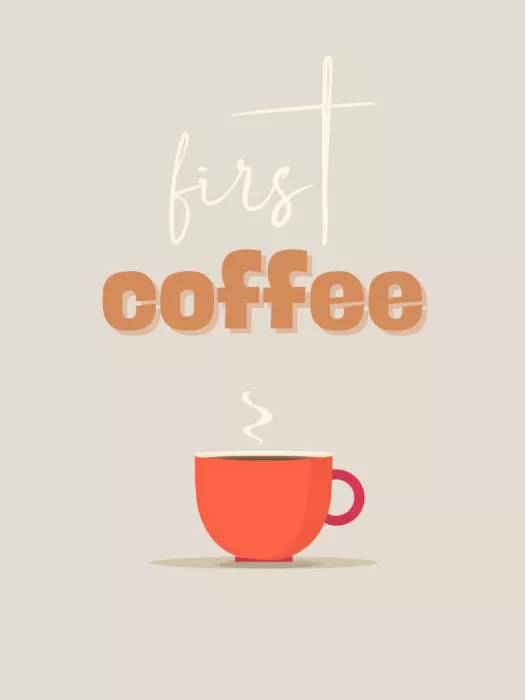Imaginative: Premier café
