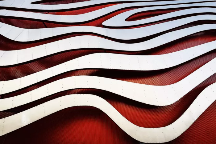Orbach, Arnon: Fassade - Peterson Automotive Museum, Los Angeles, Kalifornien