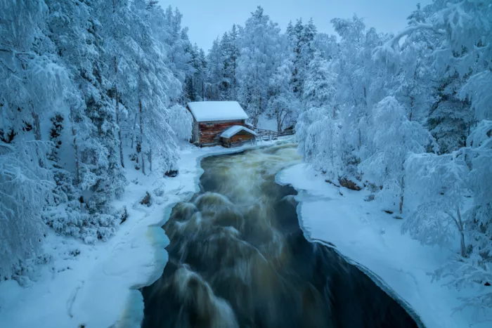 DB, YY: Paesaggio invernale - Finlandia