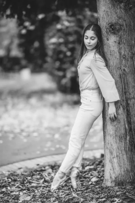 Nanev, Vasil: Ballerine dans le parc BW