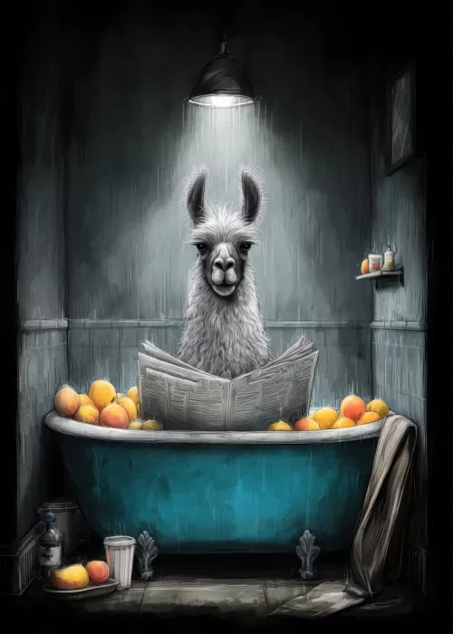 Jaszke, Justyna: Lama nella vasca da bagno 3