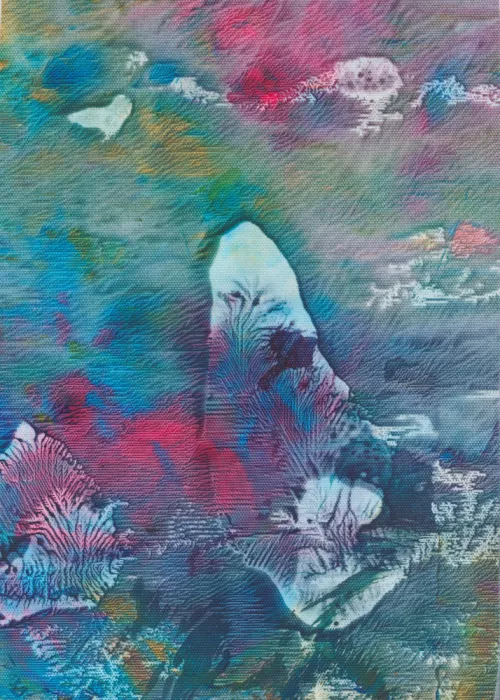 Ribena, Maira: Gobelin-Textur Abstraktion