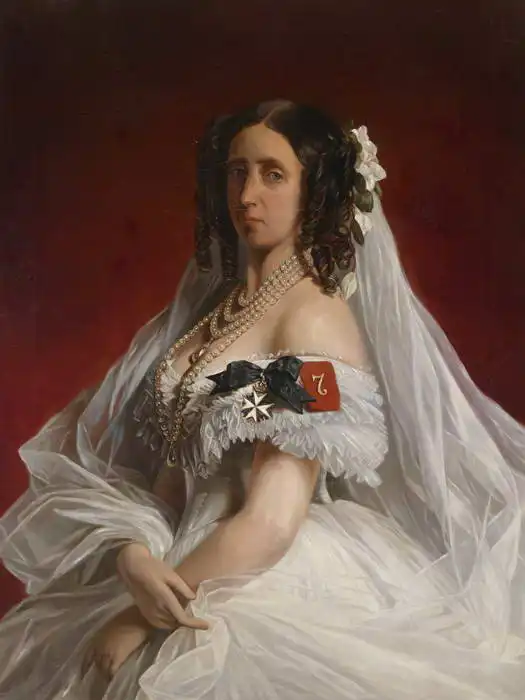Winterhalter, X. Franz: Marie von Saxe-Weimar (Prussia)