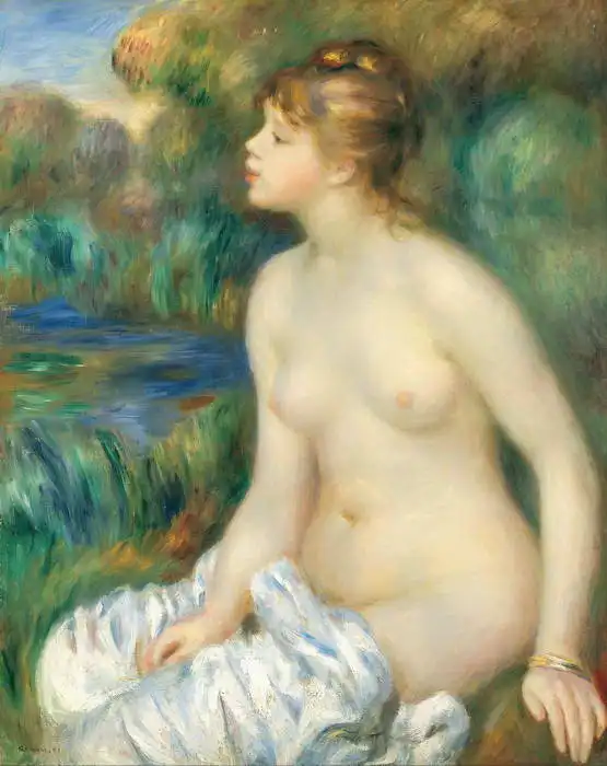 Renoir, Auguste: Koupající se dívka