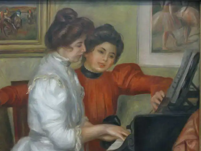 Renoir, Auguste: U klavíru