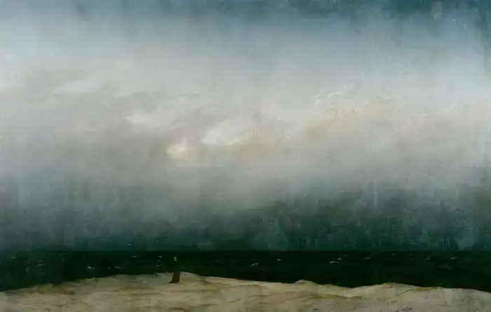 Friedrich, Caspar David: The monk at the sea