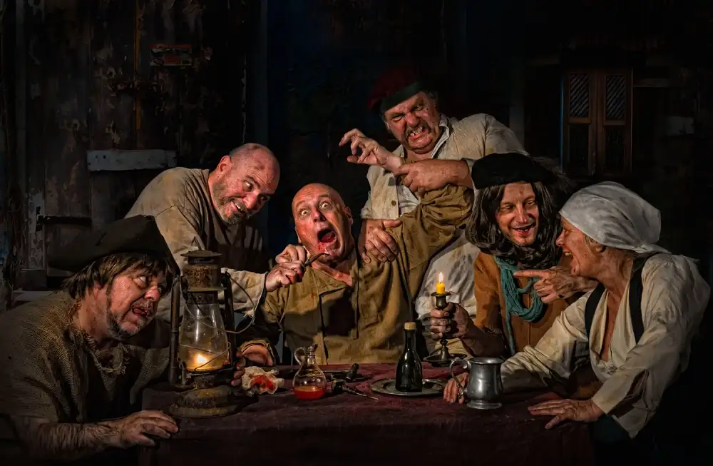 Galon, Derek: Der Zahnarzt – Hommage an Caravaggio