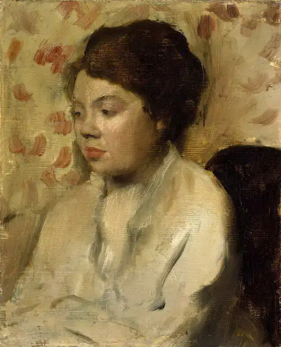 Degas, Edgar: Portrét mladé ženy