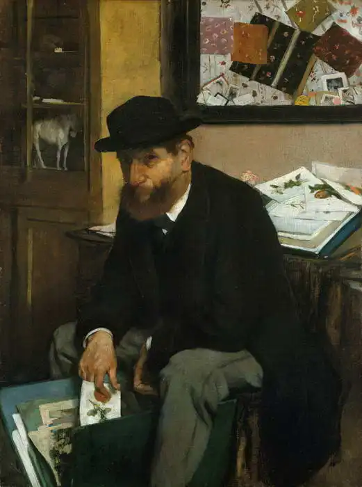 Degas, Edgar: Sběratel grafik