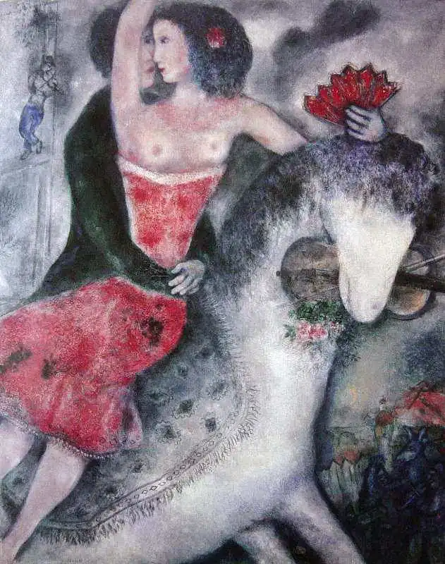 Chagall, Marc: Jezdecké vystoupení