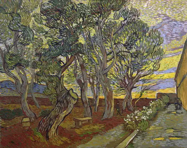 Gogh, Vincent van: Zahrada nemocnice sv. Pavla v St. Remy