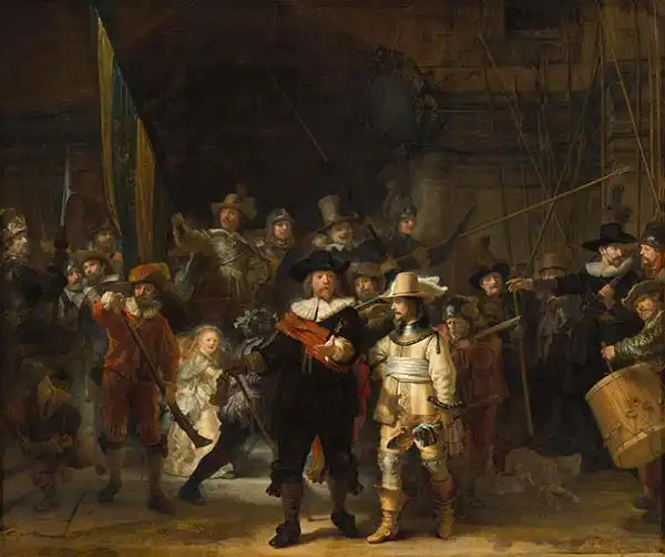 Rembrandt, van Rijn: Noční hlídka