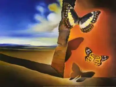Dalí, Salvador: Krajina s motýly
