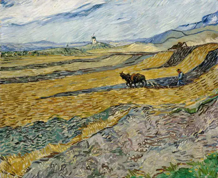Gogh, Vincent van: Pole s oráčem