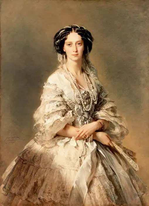Winterhalter, X. Franz: Portrét císařovny Marie Alexandrovny