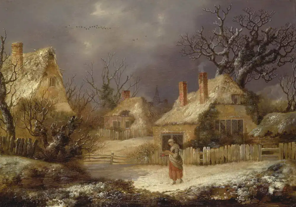 Smith, George: Winter landscape