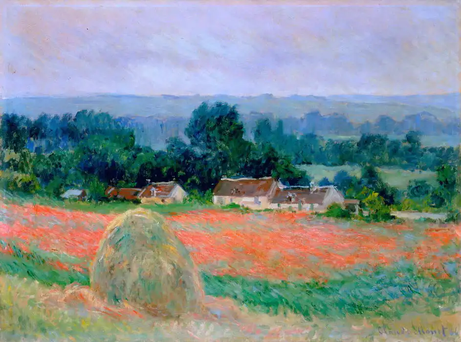 Monet, Claude: Seník v Giverny