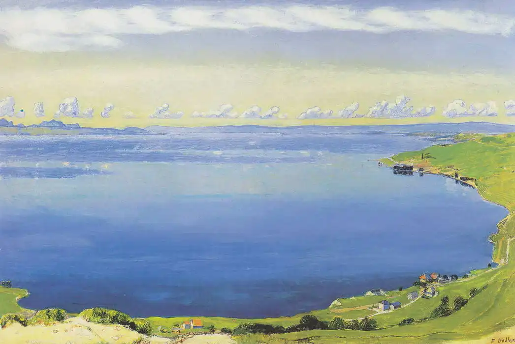 Hodler, Ferdinand: Lake Geneva from Chexbres